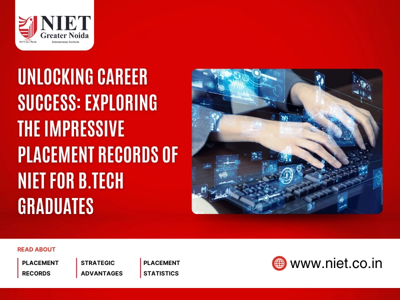 Unlocking Career Success: Exploring the Impressive Placement Records of NIET for B.Tech Graduates